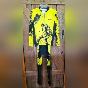 Moxilyn Cycling Suit Women's Small New With Tags Polyester/Spandex READ